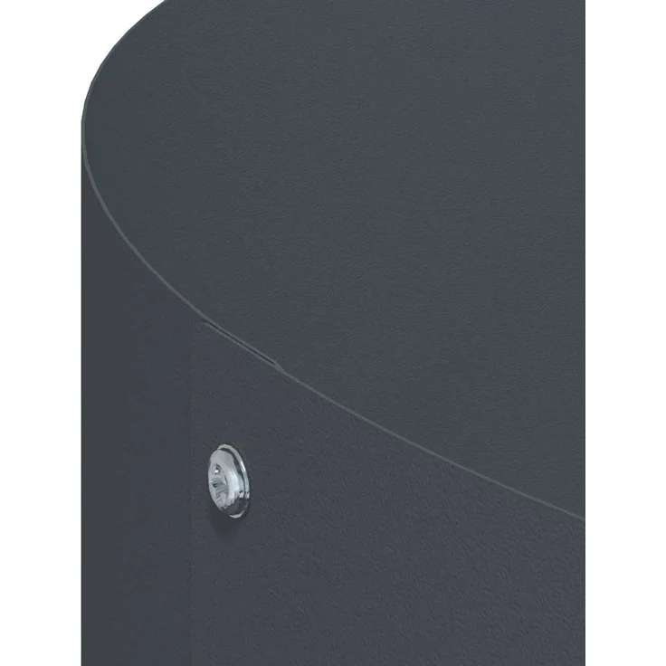 vidaXL Pflanzenring Anthrazit 30 x 30 x 20 cm Kaltgewalzter Stahl 873596 – Bild 7