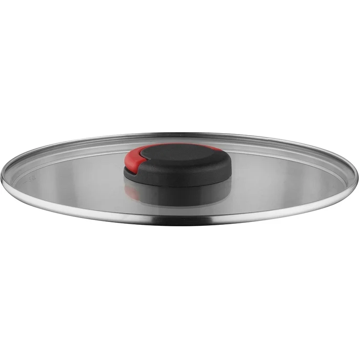 Kuppels QUICK CLACK PRO Glasdeckel 24 cm silber