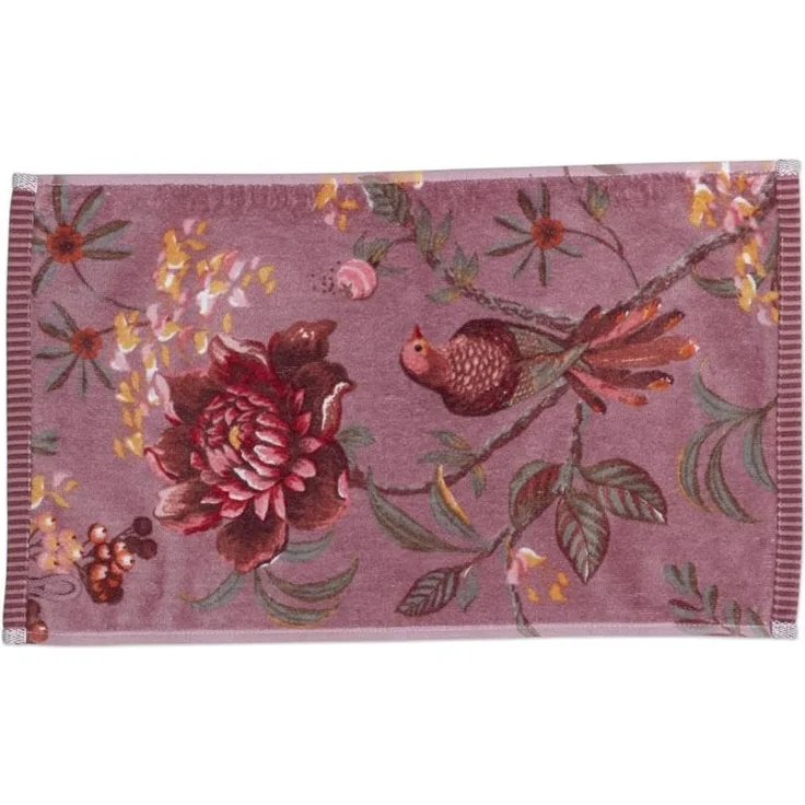 Pip Studio Gästehandtuch Secret Garden Mauve (30x50 cm) 278602
