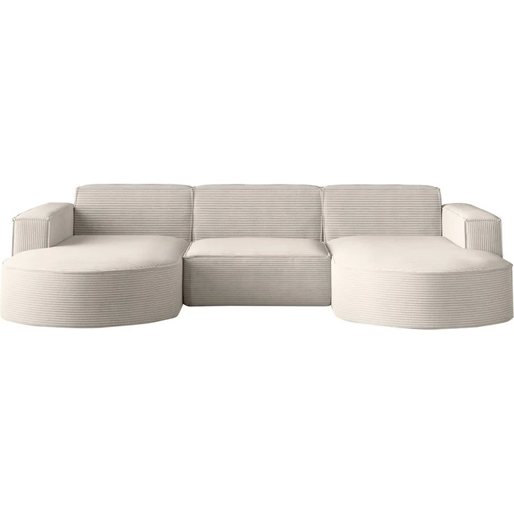 Kaiser Möbel Ecksofa Sofa U form, Couch MODENA U STUDIO stoff Verita, Poso, Quelle – Bild 2