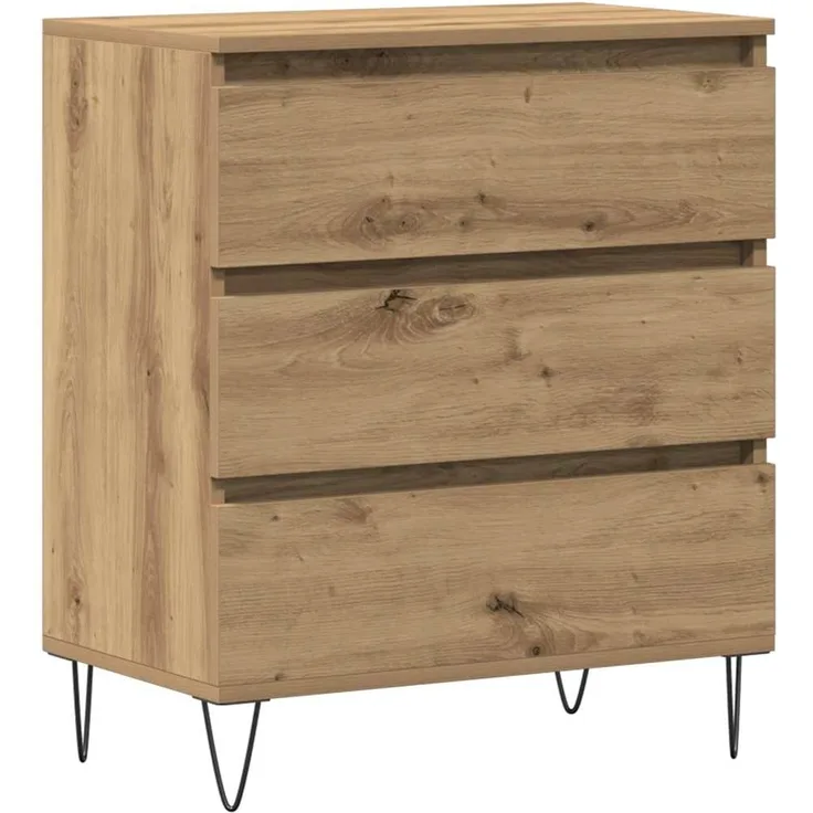 vidaXL Sideboard Artisan-Eiche 60 x 35 x 70 cm Holzwerkstoff 863496