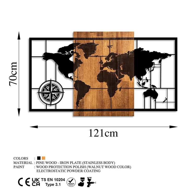 Wallity Wanddekoobjekt 100% WOODEN – Bild 6