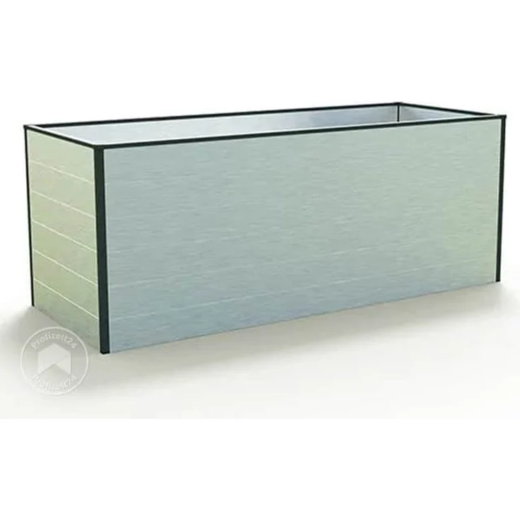 GFP Hochbeet Kräuter-Gemüse-Beet Aluminium CHRISTINA - 195x77x77cm - Aluminium eloxiert – Bild 2