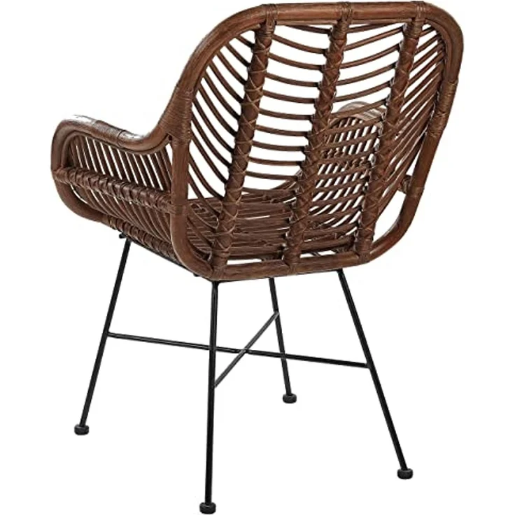Rattanstuhl braun CANORA – Bild 4