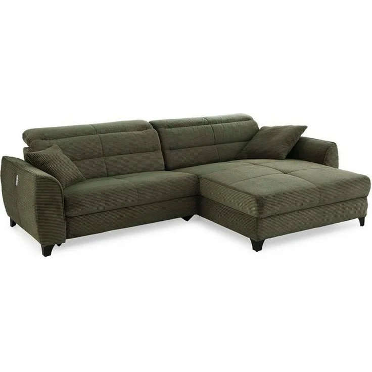 Jockenhöfer Gruppe Ecksofa Double One L-Form, mit 2x 120cm breiten, elektromotorischen Relaxfunktionen – Bild 4