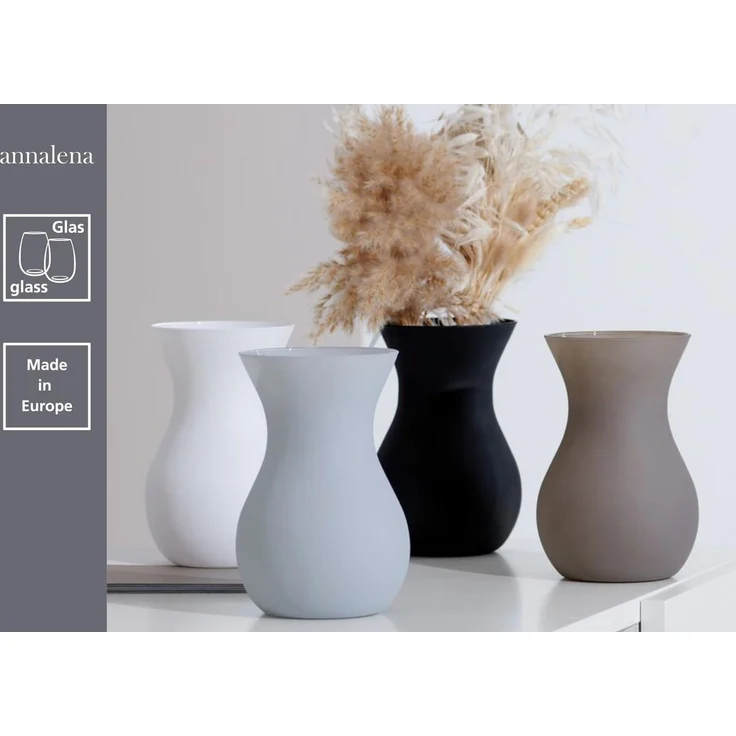 Ritzenhoff & Breker Annalena Vase 18 cm schwarz – Bild 2