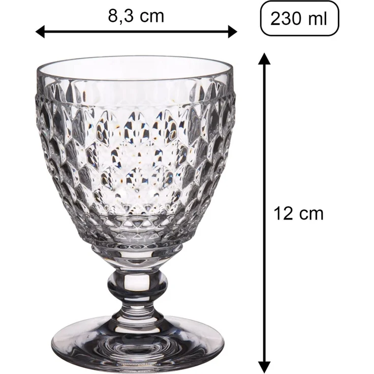 Villeroy & Boch Boston Coloured Weißweinglas 230 ml Berry 4er Set – Bild 5