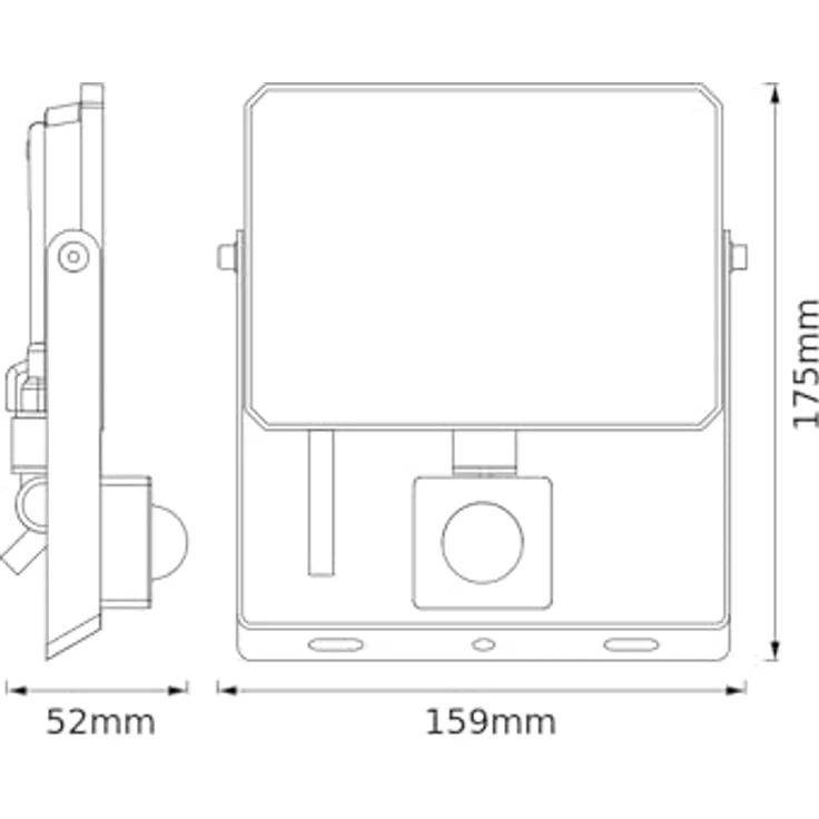 OSRAM LED-Fluter, 30W, 2700lm, 6500K, 105°, IP65, kaltweiß, Sensor – Bild 3