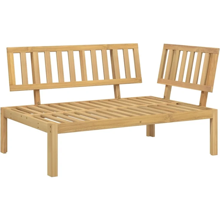 vidaXL Garten-Ecksofa aus Paletten Massivholz Akazie 365849 – Bild 2