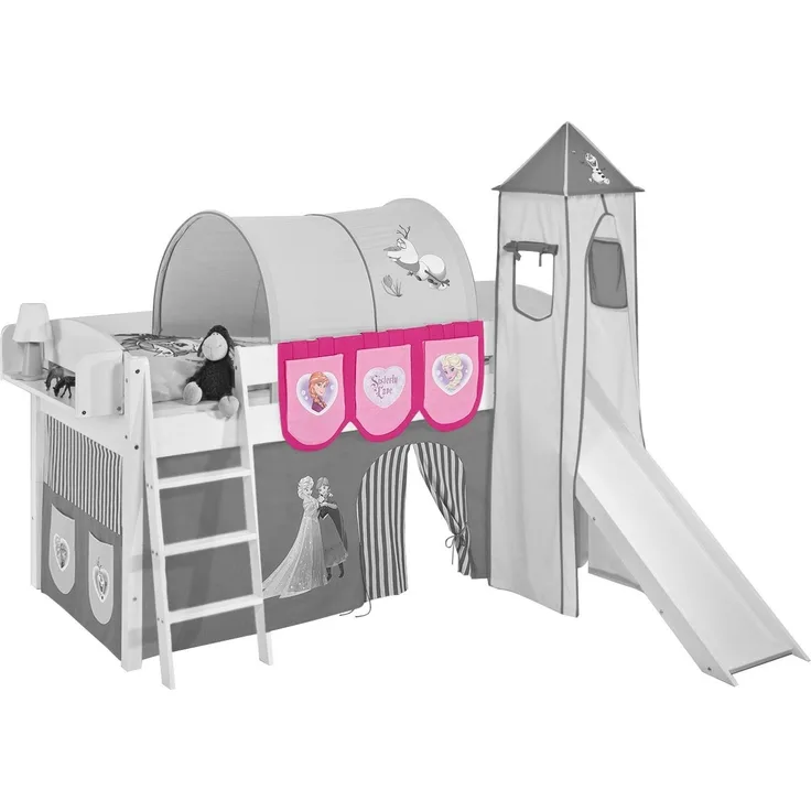 Lilokids 'Eiskönigin' Hängetaschen Rosa - für Hochbett, Spielbett und Etagenbett