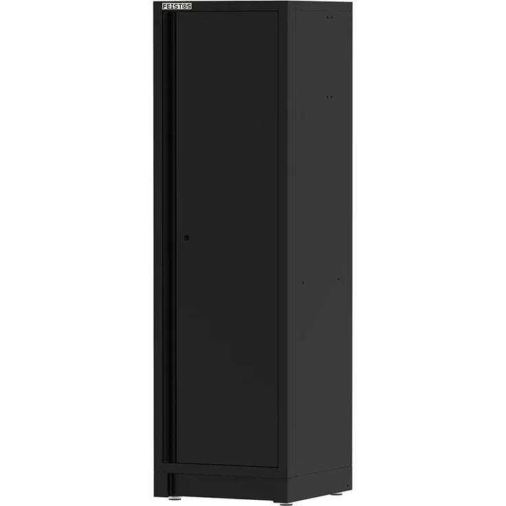 FEISTOS Werkstatteinrichtung | Flügeltür Hochschrank EOS Blackline Solo | Schwarz | 61 x 60 x 200 cm