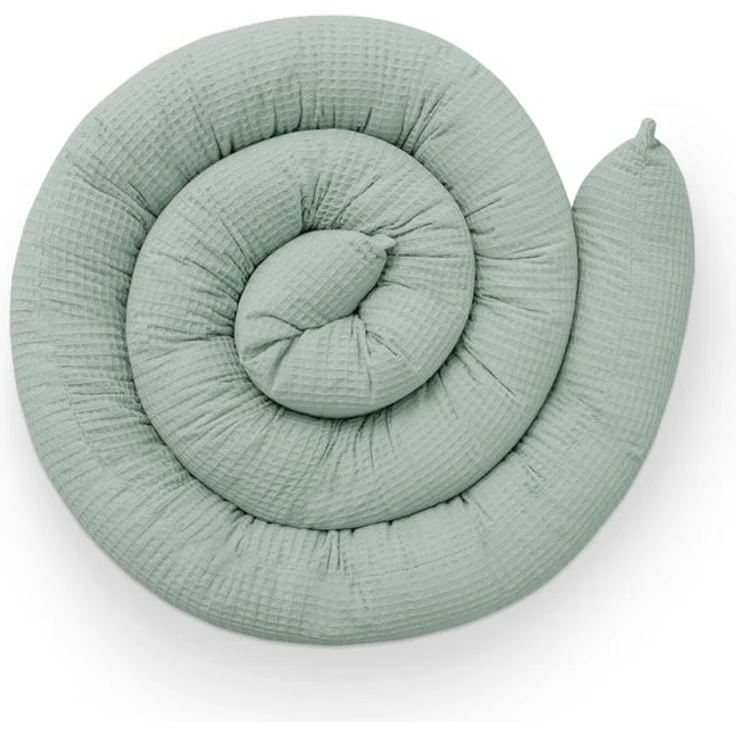 Ehrenkind Nestchenschlange Bettschlange aus 100% Bio-Baumwolle, Schutz und Geborgenheit, (Kuschelschlange, Bettumrandung Babybett), Bettschlange Baby – Bild 4