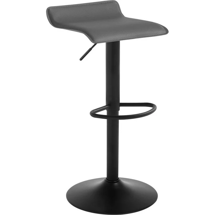 Woltu Barhocker (1 St), Design Hocker stufenlose Höhenverstellung Kunstleder – Bild 5