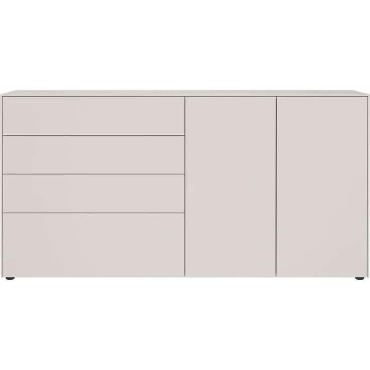 Sideboard Luna / GW-Lomena, Holzwerkstoff, Grau, 182 x 93 x 41 cm – Bild 2