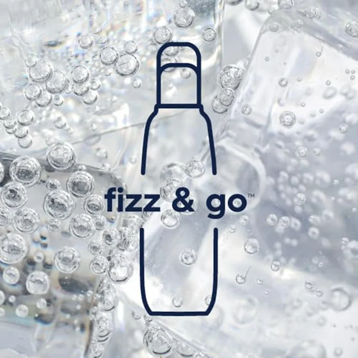 SodaStream Fizz&go COOL 0,9L Metallflasche Storm – Bild 7