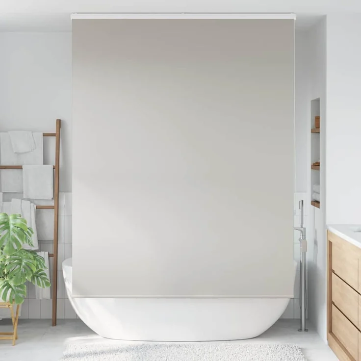 vidaXL Duschrollo mit Kassette 160x240 cm Stoffbreite 156 cm 4014996 – Bild 2