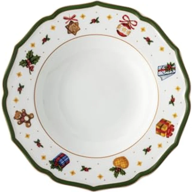 Hutschenreuther Teller Tief 23 cm Happy Wintertime Green – Bild 2