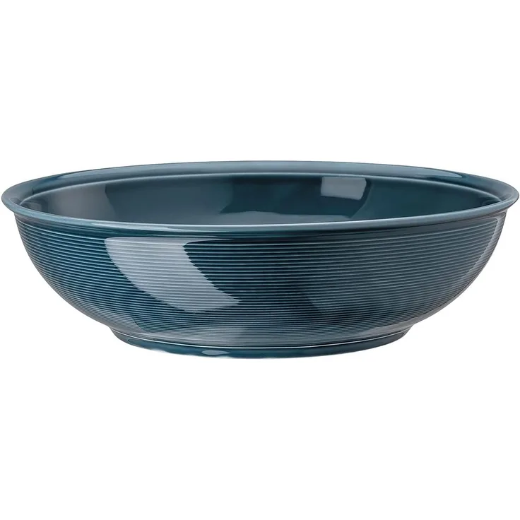 Thomas Trend Colour Schüssel flach, Schale, Porzellan, Night Blue, 32 cm, 11400-401920-13032