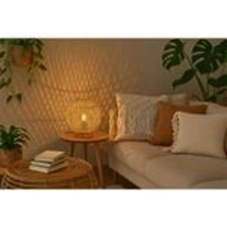 Rattan Pendelleuchte – Bild 11