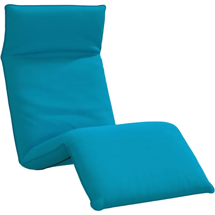 vidaXL Sonnenliege Klappbar Hellblau 175x54x8,5 cm Oxford-Gewebe 4019750