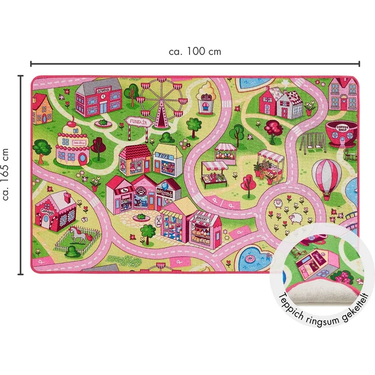 Teppich Sweet Town 100 x 165 cm