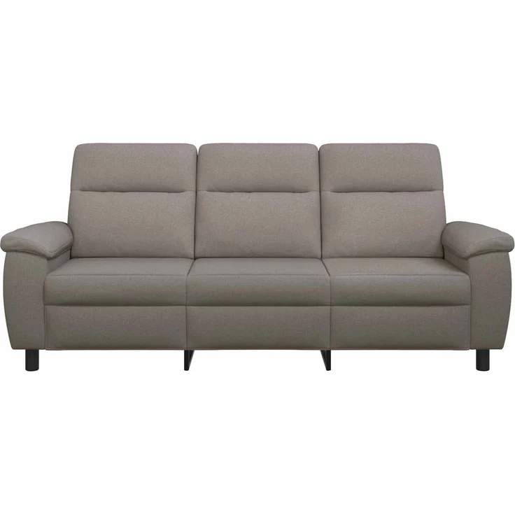 vidaXL Sofa Taupe 214 x 90 x 95 cm Stoff 42040970 – Bild 2