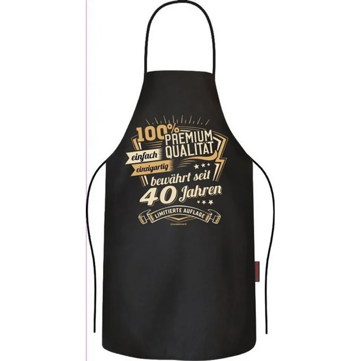 RAHMENLOS® Grillschürze als Geschenk zum 40. Geburtstag - bewährt seit 40 Jahren – Bild 3