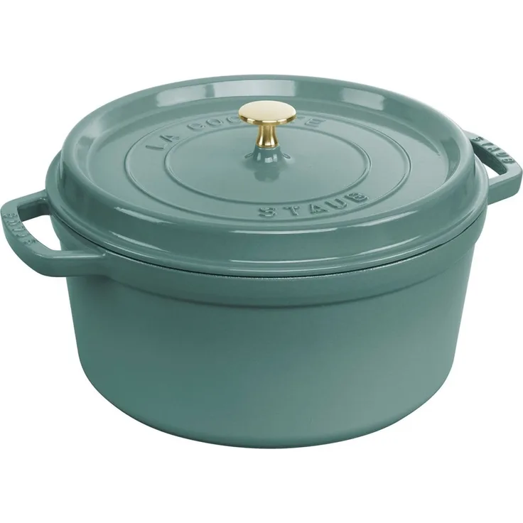 Staub Staub runder Gusseisentopf 6,7l Eukalyptus 1023970