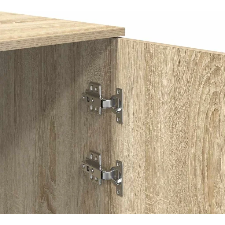 vidaXL Lagerschrank Sonoma-Eiche 50x45x103,5 cm Holzwerkstoff 859044 – Bild 8