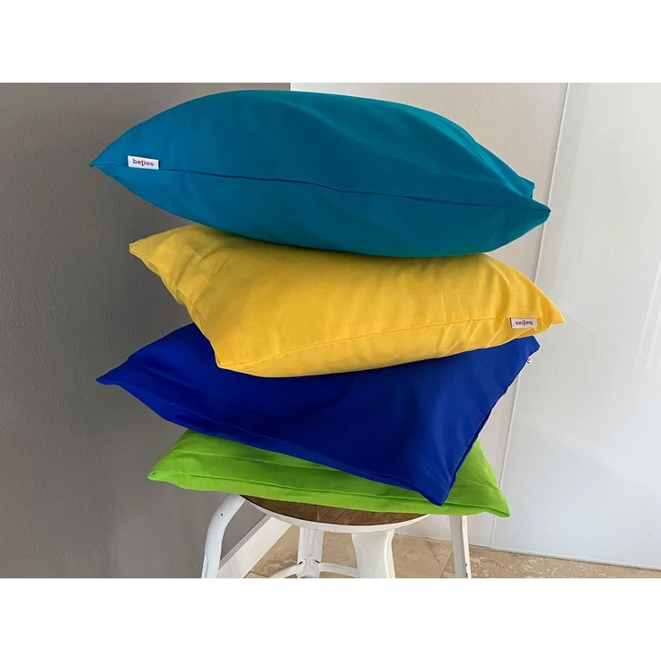 beties Kissenbezug Basic, (1 Stück), 100% Baumwolle in verschiedenen Größen und Farben – Bild 3