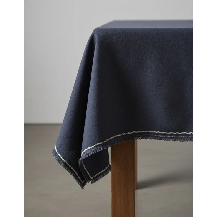 Die Tuscany Tischdecke - Schwarz Natur - 150x250 – Bild 9