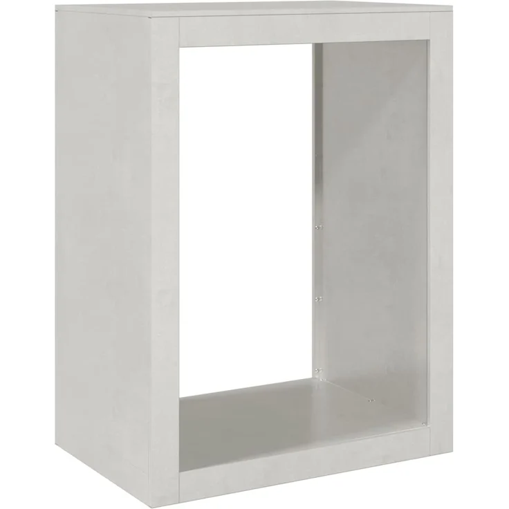 vidaXL Brennholzregal 60x40x80 cm Edelstahl 851000 – Bild 5