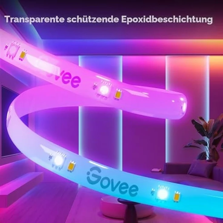 Govee LED Strip Lights Matter ready 5 Meter EEK G – Bild 6