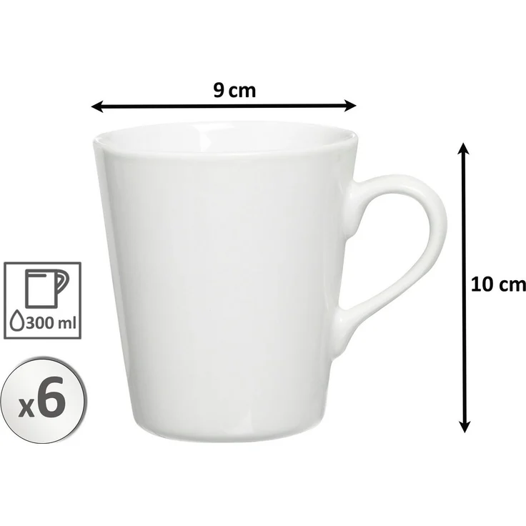 Ritzenhoff & Breker Vio Kaffeebecher 300 ml 6er Set – Bild 3