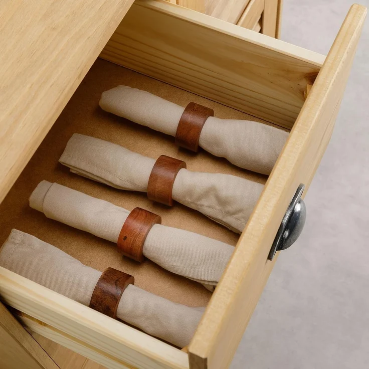 IDIMEX Kommode VENETA, Kommode aus Kiefernholz mit Muschelgriffen gebeizt & gewachst – Bild 8