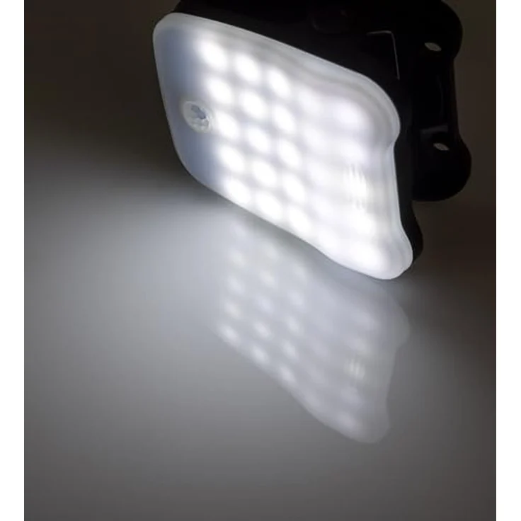 ChiliTec LED Solarleuchte LED Solar Klemmleuchte SWK 8020, PIR, IP44, 150lm, neutralweiß – Bild 4