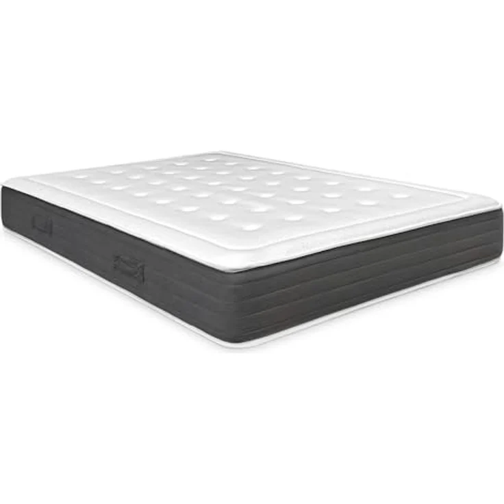 Somnia Descanso - Viskoelastische Kreta-Matratze | Festigkeit und Komfort | Höhe 24 cm | Anti-Milben und hypoallergen | 80 x 190 cm – Bild 1