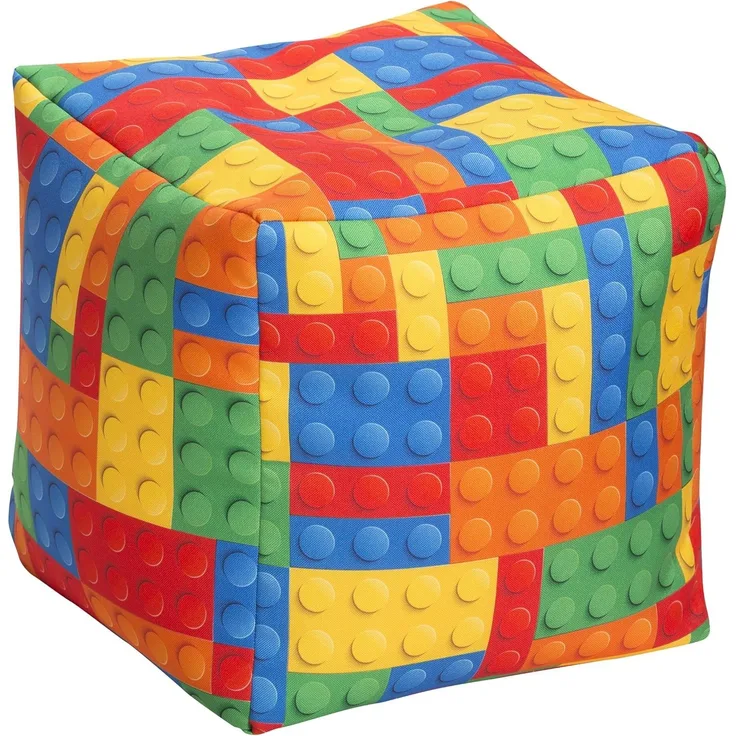 Kindersitzsack Cube Bricks