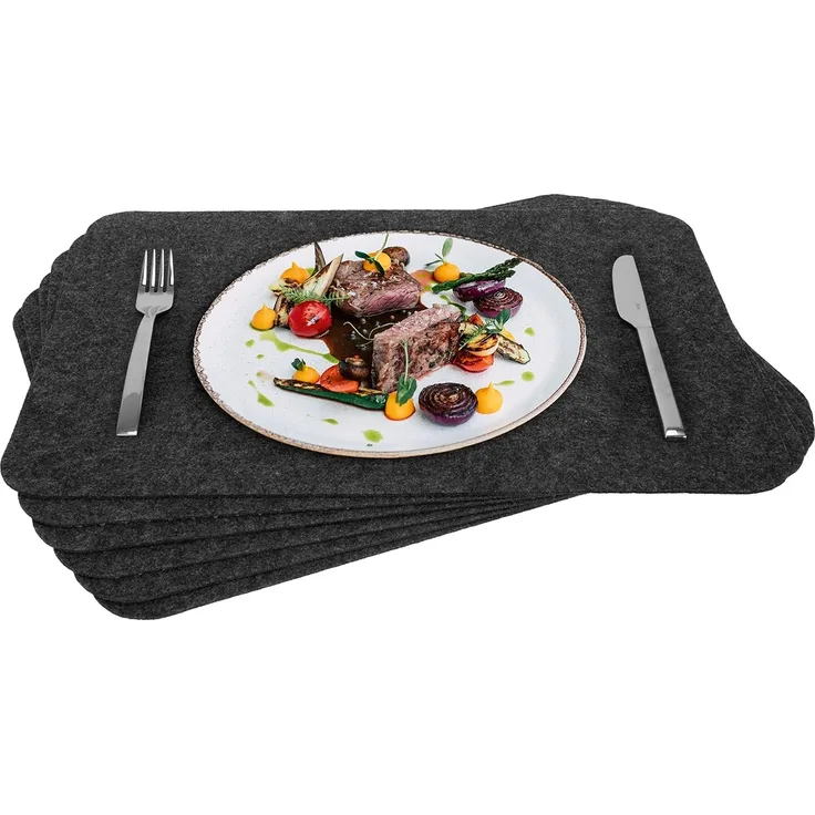 Rubberneck Tischsets (6er Set, Filz, 45x32 cm)