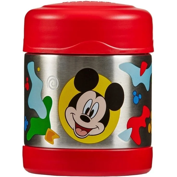 THERMOS Thermobehälter FUNTAINER FOOD JAR DISNEY, Thermobehälter für Essen, spülmaschinenfest, Edelstahl, Kunststoff, Silikon, (1-tlg), 0,3l, 7h heiß & 7h kalt, dicht & auslaufsicher – Bild 3