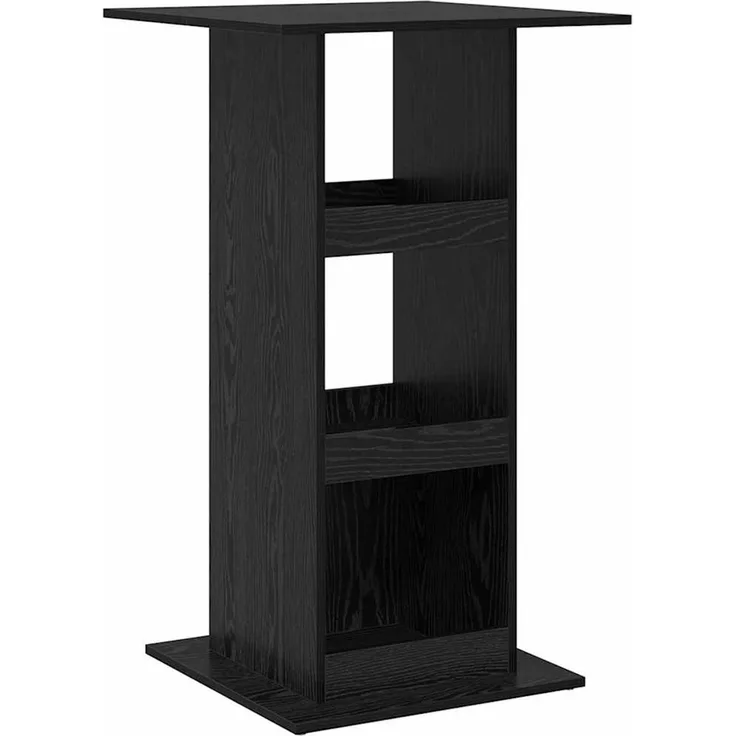 vidaXL Bartisch Schwarz Eichen-Optik 60 x 60 x 100 cm Holzwerkstoff 869244