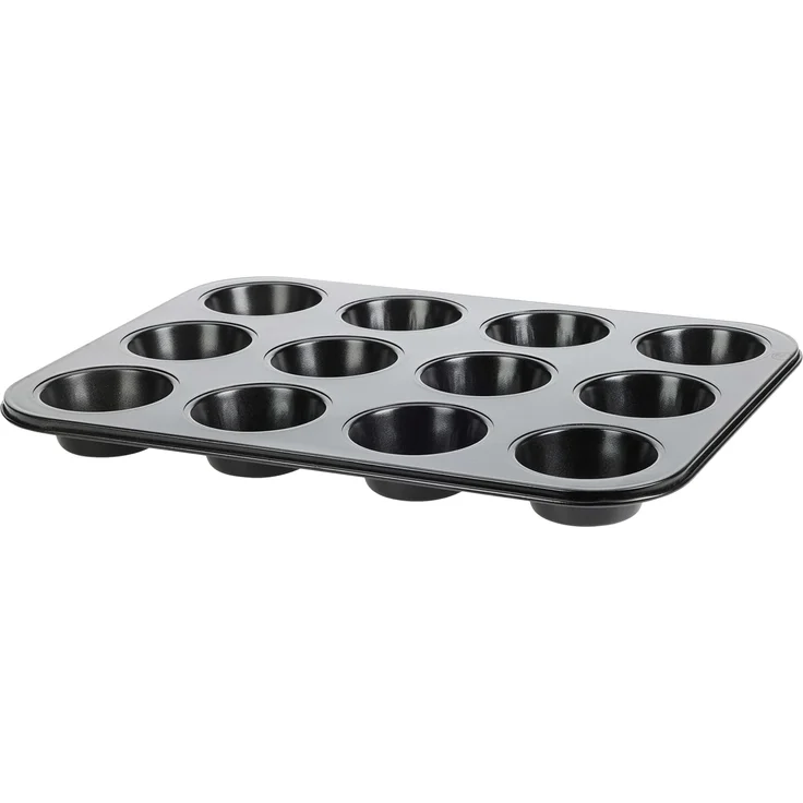 mucHome Muffinform Muffinform für 12 Muffins - Antihaftbeschichtet Backform Muffinblech – Bild 2