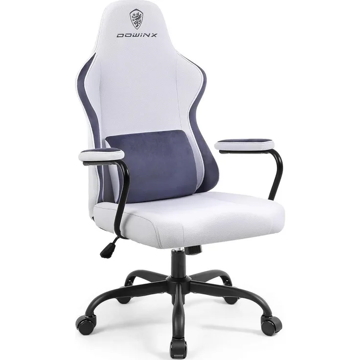 Dowinx Gaming Stuhl Erwachsene Kinder Ergonomisch Lendenwirbelstütze Bürostuhl