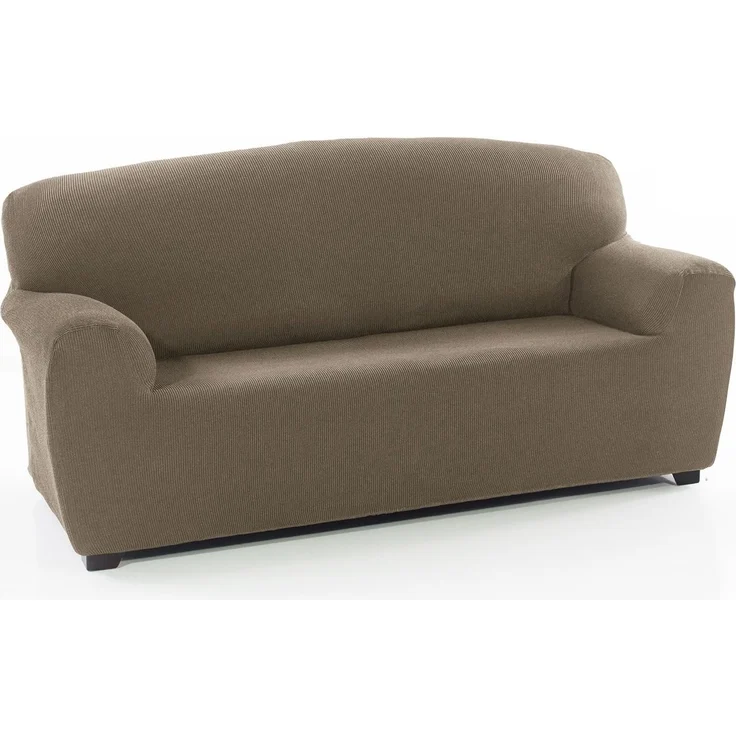 ECOMMERC3 Sofabezug, Größe 4-Sitzer, 220-260 cm, Sofa-Effekt, einfarbig, einfache Anbringung