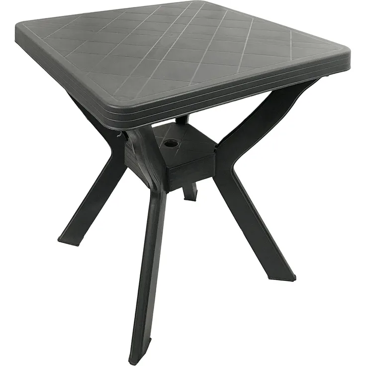 Bistro Sitzgarnitur Gartengarnitur Bistrogarnitur 4-teilig Anthrazit