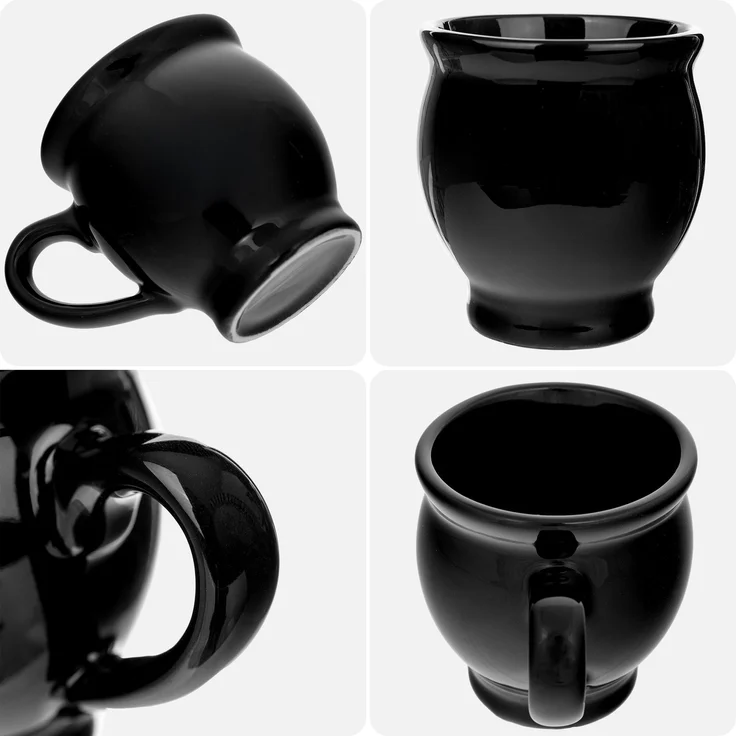 KADAX Steinzeugbecher für Glühwein, 250 ml, Schwarz – Bild 7