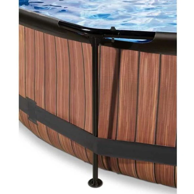 Exit Aufstellpool Framepool | Braun | 360x76 cm – Bild 2