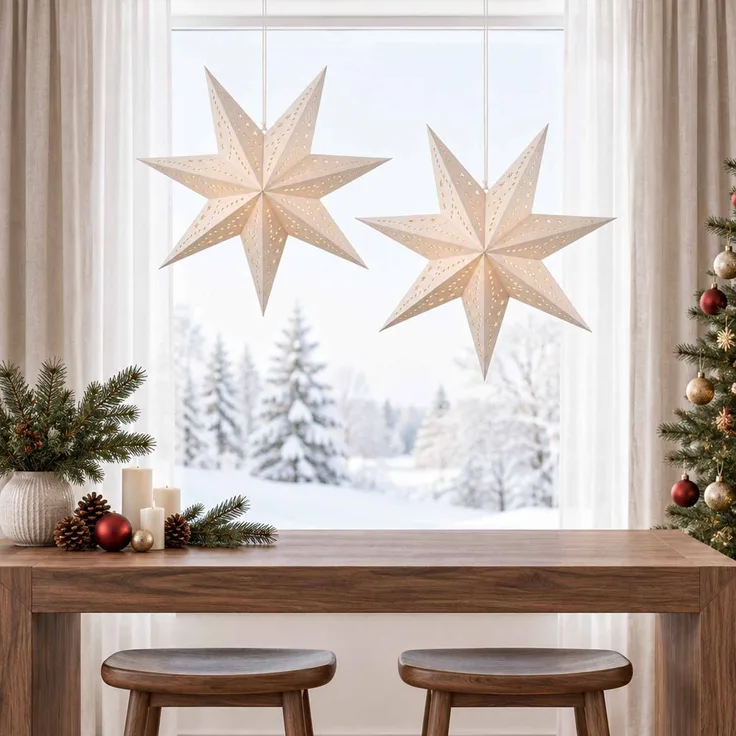 vidaXL Weihnachtsbeleuchtung RAAHE 2 stk. 10 LEDs Warmes Weiß 42056666