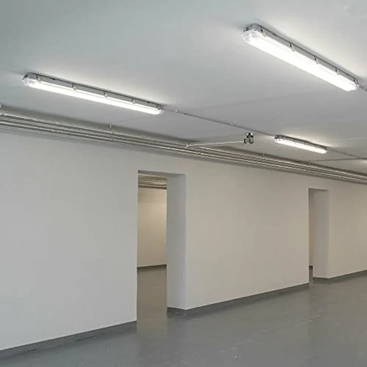 2x LED Wannenleuchten, 4320 Lumen, Kaltweiß, L 120 cm, VT-1249 – Bild 6
