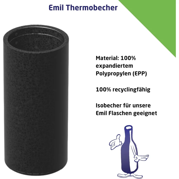 Emil Trinkflasche Waldfreunde Glasflasche für Kinder, Auslaufsicher, spülmaschinenfest, BPA-Frei, mit Schraubdeckel – Bild 6